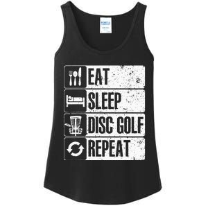 Funny Disc Golf Art For Golf Player Disc Golfers Ladies Essential Tank