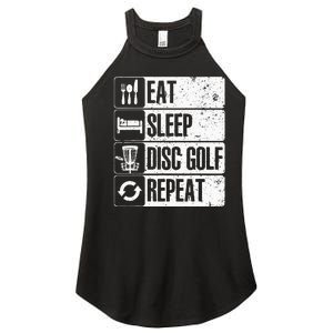 Funny Disc Golf Art For Golf Player Disc Golfers Women's Perfect Tri Rocker Tank