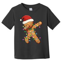 Festive Dabbing Gingerbread Christmas Tree Toddler T-Shirt