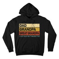 Fathers Day Gift From Grandkids Dad Grandpa Great Grandpa Hoodie