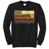 Fathers Day Gift From Grandkids Dad Grandpa Great Grandpa Sweatshirt