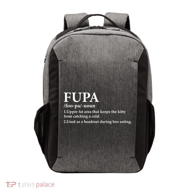 Fupa Definition Gift , FUPA Defined ,Fupa Definition Dad Gift, Mature Living My Vector Backpack