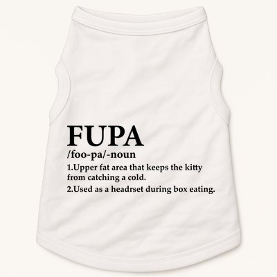 Fupa Definition Gift , FUPA Defined ,Fupa Definition Dad Gift, Mature Living My Doggie Tank