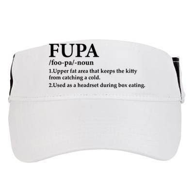 Fupa Definition Gift , FUPA Defined ,Fupa Definition Dad Gift, Mature Living My Adult Drive Performance Visor