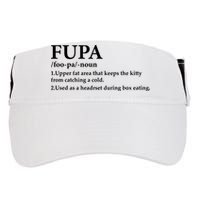 Fupa Definition Gift , FUPA Defined ,Fupa Definition Dad Gift, Mature Living My Adult Drive Performance Visor