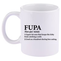 Fupa Definition Gift , FUPA Defined ,Fupa Definition Dad Gift, Mature Living My 11oz C Handle Ceramic Mug