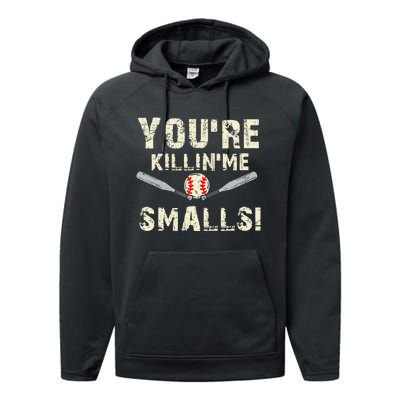 Funny Dad Gift, You're Killing Me Smalls Dad And Child Performance Fleece Hoodie