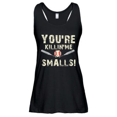 Funny Dad Gift, You're Killing Me Smalls Dad And Child Ladies Essential Flowy Tank