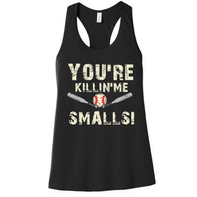 Funny Dad Gift, You're Killing Me Smalls Dad And Child Women's Racerback Tank