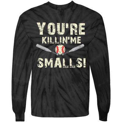 Funny Dad Gift, You're Killing Me Smalls Dad And Child Tie-Dye Long Sleeve Shirt