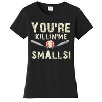 Funny Dad Gift, You're Killing Me Smalls Dad And Child Women's T-Shirt