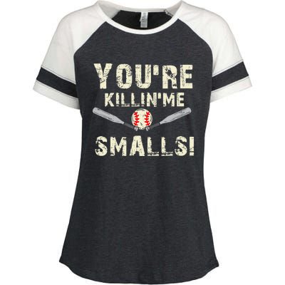 Funny Dad Gift, You're Killing Me Smalls Dad And Child Enza Ladies Jersey Colorblock Tee