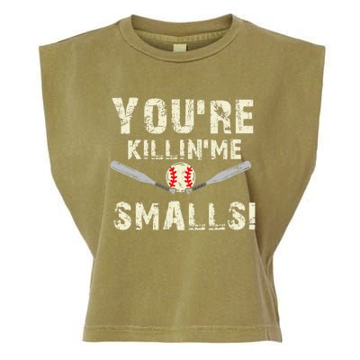 Funny Dad Gift, You're Killing Me Smalls Dad And Child Garment-Dyed Women's Muscle Tee