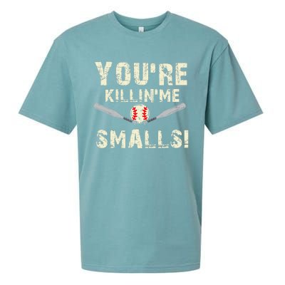 Funny Dad Gift, You're Killing Me Smalls Dad And Child Sueded Cloud Jersey T-Shirt