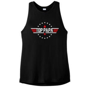 Fathers Day Gift Papa Gift from Grand Son Daughter Ladies PosiCharge Tri-Blend Wicking Tank