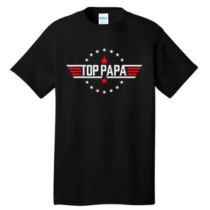 Fathers Day Gift Papa Gift from Grand Son Daughter Tall T-Shirt