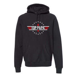 Fathers Day Gift Papa Gift from Grand Son Daughter Premium Hoodie