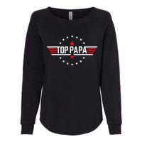 Fathers Day Gift Papa Gift from Grand Son Daughter Womens California Wash Sweatshirt