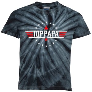 Fathers Day Gift Papa Gift from Grand Son Daughter Kids Tie-Dye T-Shirt