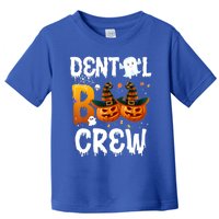 Funny Dental Ghost Boo Crew Pumpkin Halloween Spooky Season Gift Toddler T-Shirt