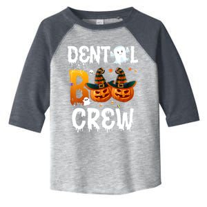 Funny Dental Ghost Boo Crew Pumpkin Halloween Spooky Season Gift Toddler Fine Jersey T-Shirt