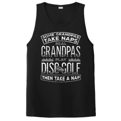 Funny Disc Golf Grandpa Fathers Day Disc Golfing PosiCharge Competitor Tank