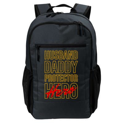 Father Day Gift For Husband Daddy Protector Hero Gift Daily Commute Backpack