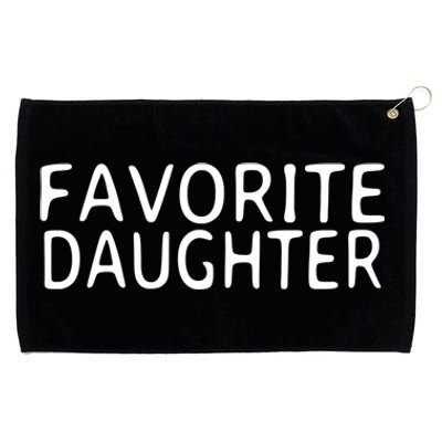 Favorite Daughter Gift Grommeted Golf Towel