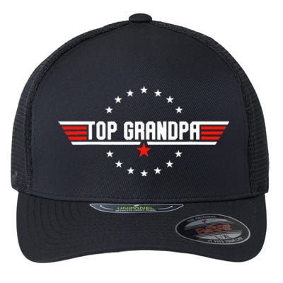 Fathers Day Gift Grandpa Gift From Grandkids Son Daughter Flexfit Unipanel Trucker Cap