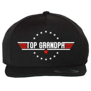 Fathers Day Gift Grandpa Gift From Grandkids Son Daughter Wool Snapback Cap