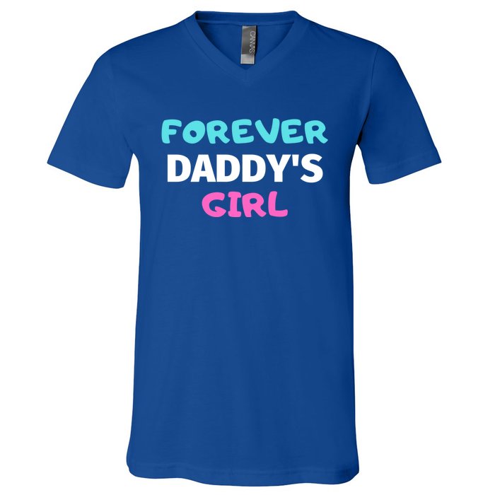 Forever Daddys Great Gift V-Neck T-Shirt