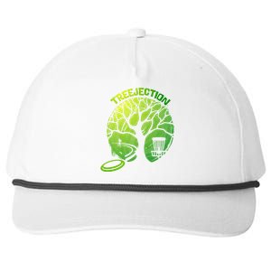 Funny Disc Golf Graphic Tree Gift Snapback Five-Panel Rope Hat