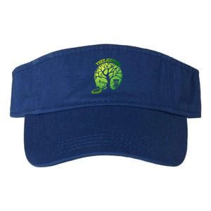 Funny Disc Golf Graphic Tree Gift Valucap Bio-Washed Visor