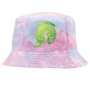 Funny Disc Golf Graphic Tree Gift Tie-Dyed Bucket Hat