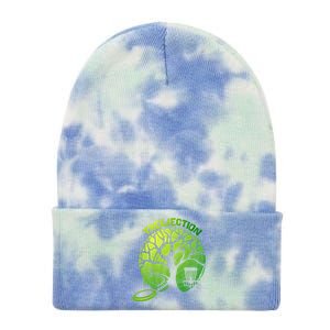 Funny Disc Golf Graphic Tree Gift Tie Dye 12in Knit Beanie