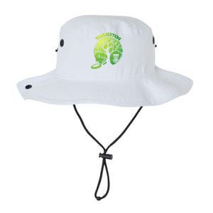 Funny Disc Golf Graphic Tree Gift Legacy Cool Fit Booney Bucket Hat