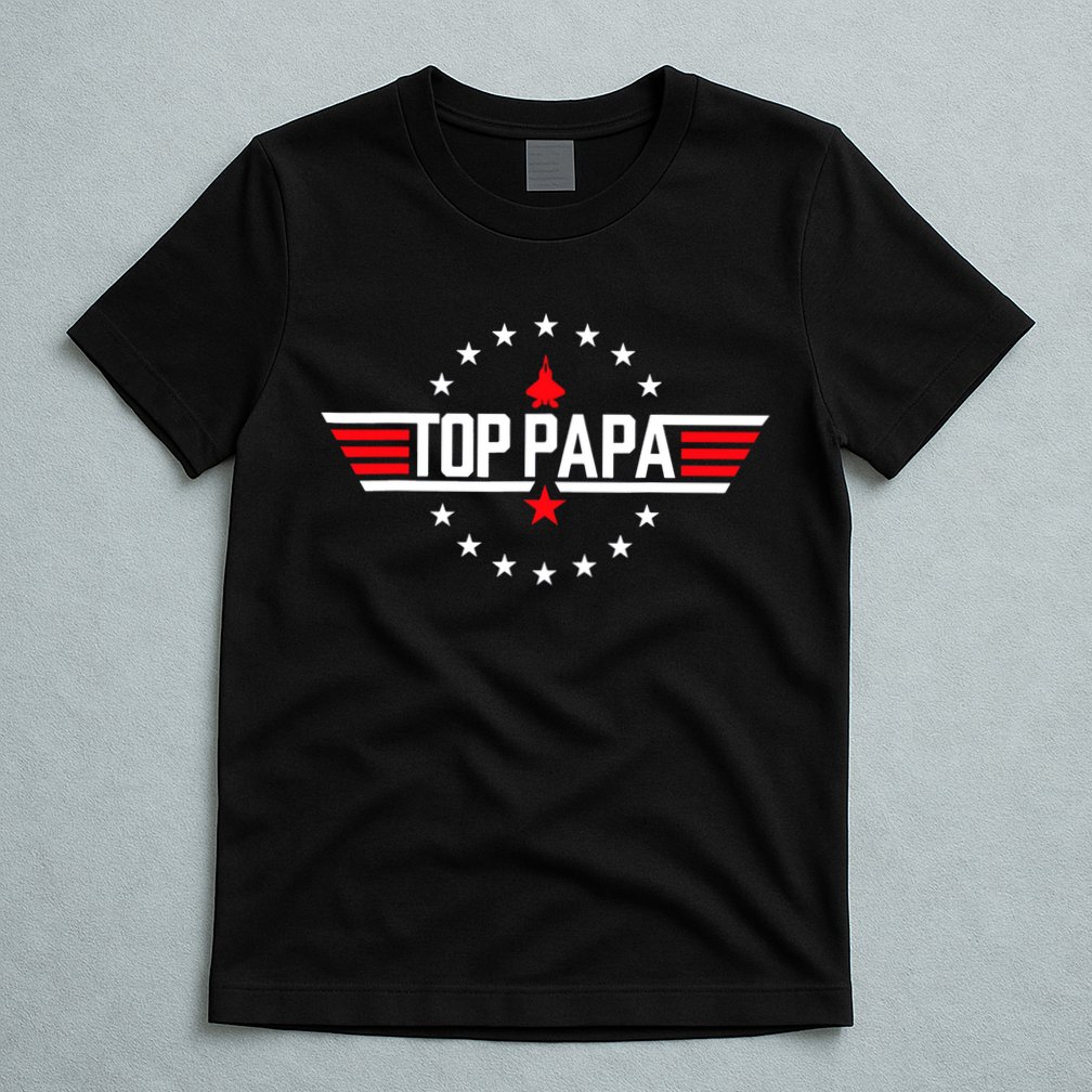 Fathers Day Gift Papa Gift From Grandkids Son Daughter T-Shirt