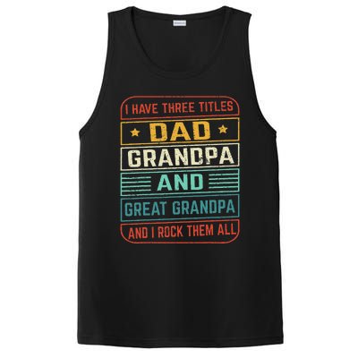 Fathers Day Gift from Grand Dad Grandpa Great Grandpa PosiCharge Competitor Tank