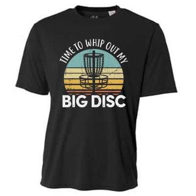 Funny Disc Golf Art For  Flying Disc Sport Players Cooling Performance Crew T-Shirt