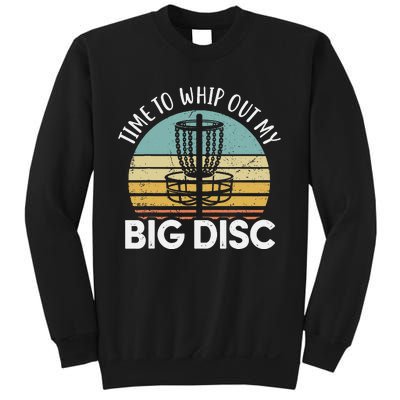 Funny Disc Golf Art For  Flying Disc Sport Players Sweatshirt