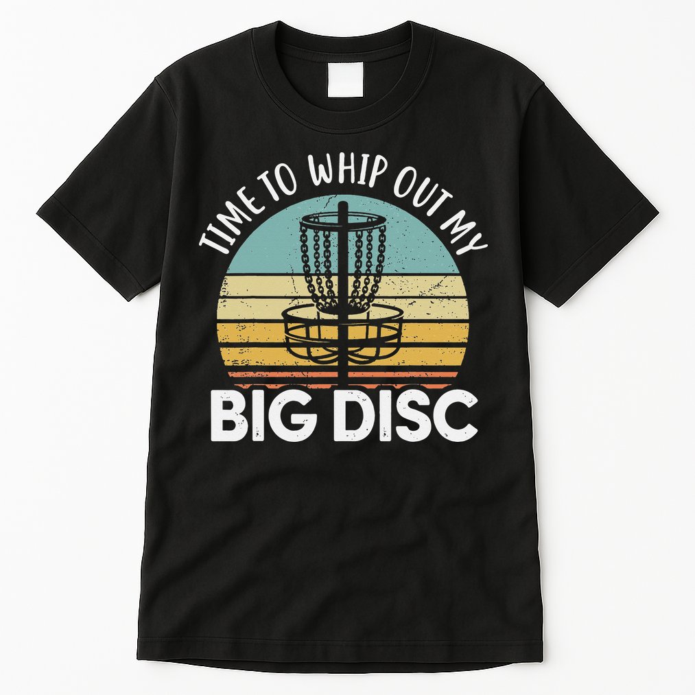 Funny Disc Golf Art For  Flying Disc Sport Players Tall T-Shirt