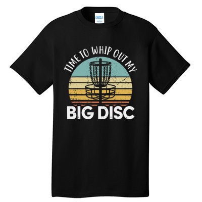 Funny Disc Golf Art For  Flying Disc Sport Players Tall T-Shirt