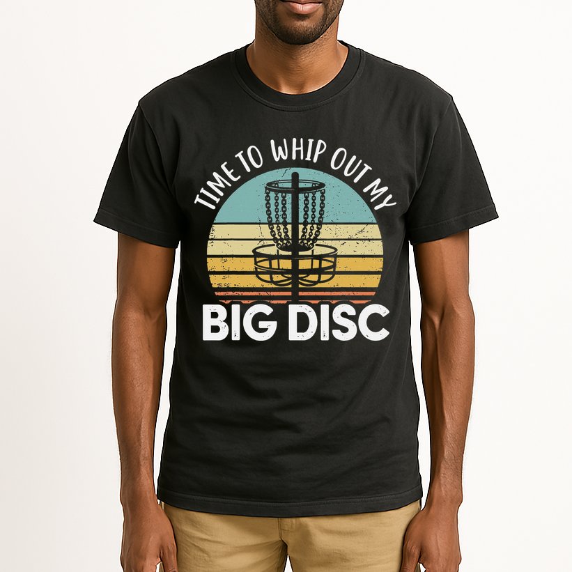 Funny Disc Golf Art For  Flying Disc Sport Players Tall T-Shirt