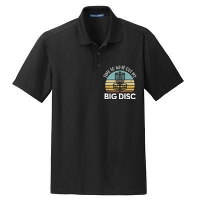 Funny Disc Golf Art For  Flying Disc Sport Players Dry Zone Grid Polo