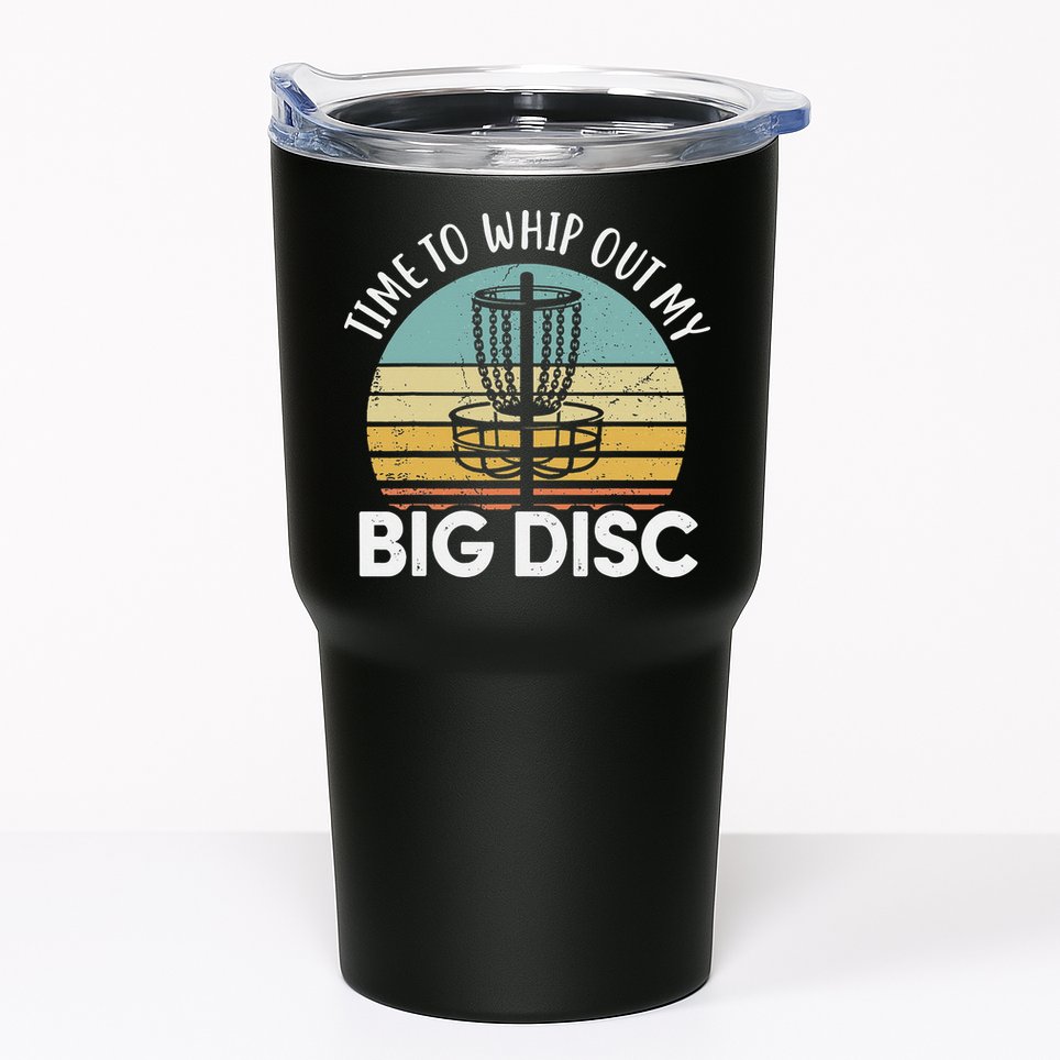 Funny Disc Golf Art For  Flying Disc Sport Players Tumbler