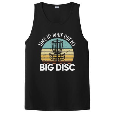 Funny Disc Golf Art For  Flying Disc Sport Players PosiCharge Competitor Tank