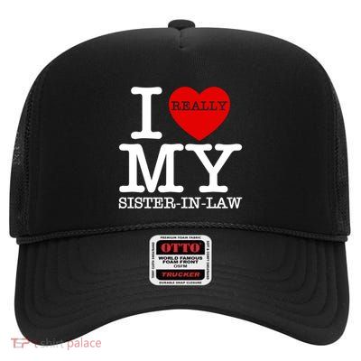 Family Day Gift High Crown Mesh Back Trucker Hat