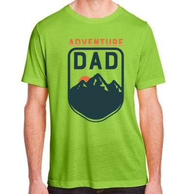 Fathers Day Gift Adventure Dad Gift Hiking Outdoors Camping Gift Adult ChromaSoft Performance T-Shirt