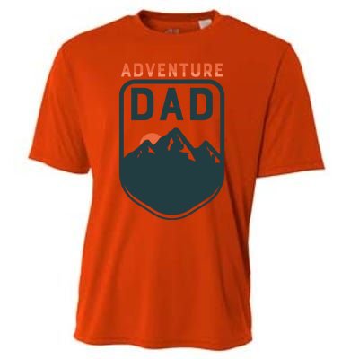 Fathers Day Gift Adventure Dad Gift Hiking Outdoors Camping Gift Cooling Performance Crew T-Shirt