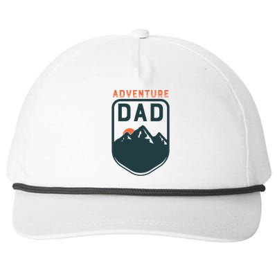 Fathers Day Gift Adventure Dad Gift Hiking Outdoors Camping Gift Snapback Five-Panel Rope Hat